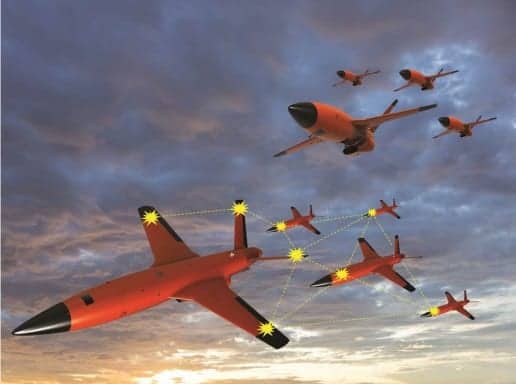 Micro Systems WOLF-PAK drone swarming