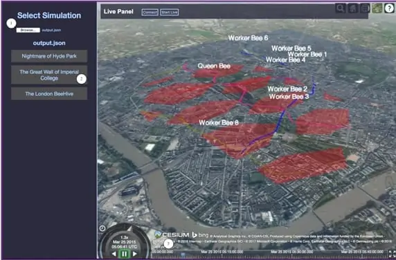 Altitude Angel and Imperial College London unmanned traffic simulation