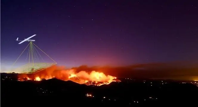 Black Swift Technologies sUAS wildfire observation