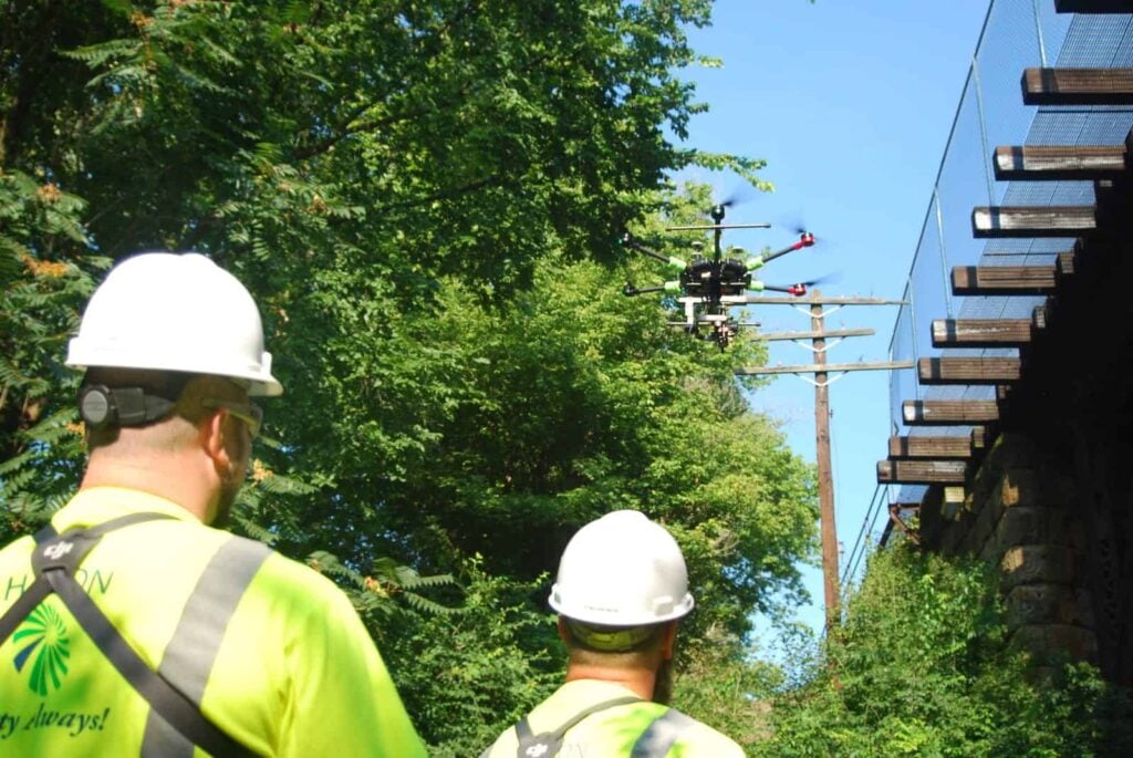 HAZON drone bridge inspection