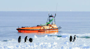 Oceanographic survey boat