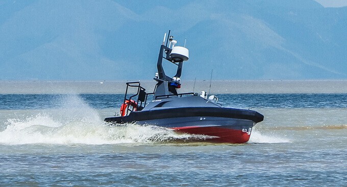 unmanned patrol boat