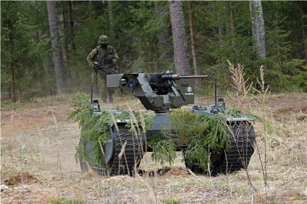 FN Herstal and Milrem Robotics UGV