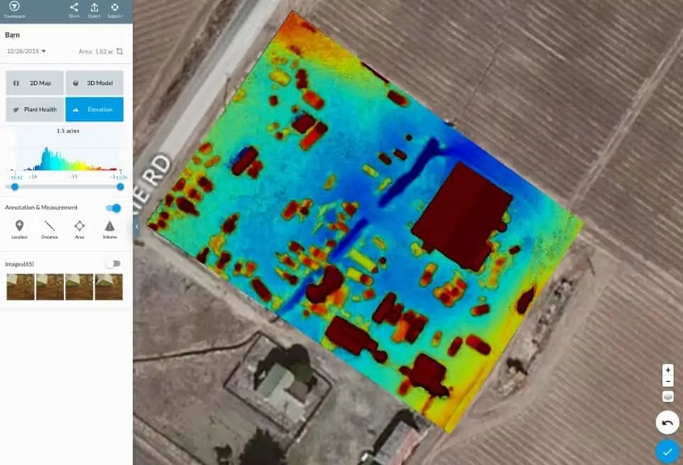 DroneDeploy drone mapping software