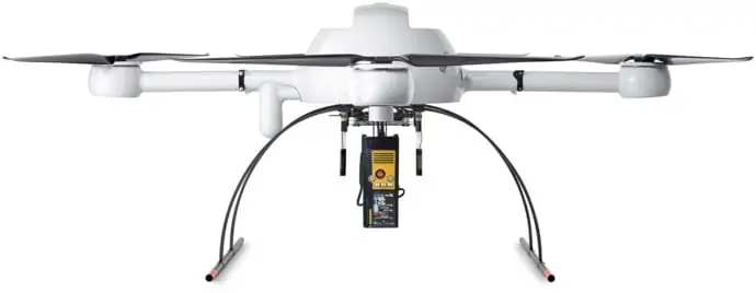 Microdrones mdTector methane detection drone