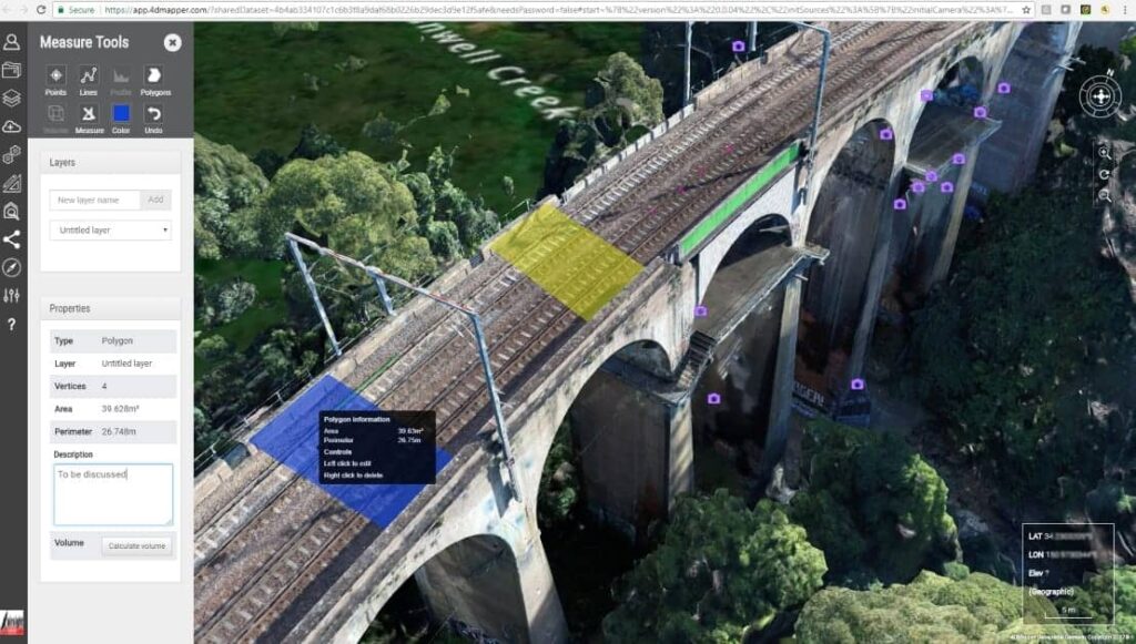 Verity Mapper drone bridge inspection