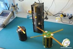 Integration of the TubeSats into the TuPOD by the GAUSS team in Rome-LOW