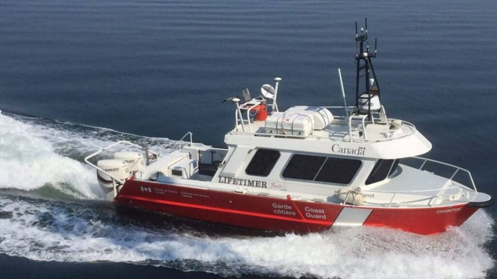 ASV Global unmanned vessel for Canadian Hydrographic Service