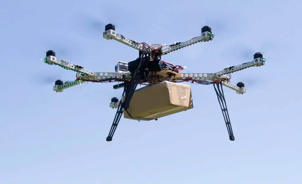 Horsefly delivery octocopter drone