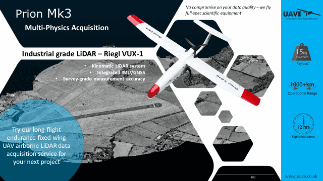 UAVE Endurance Fixed Wing UAV