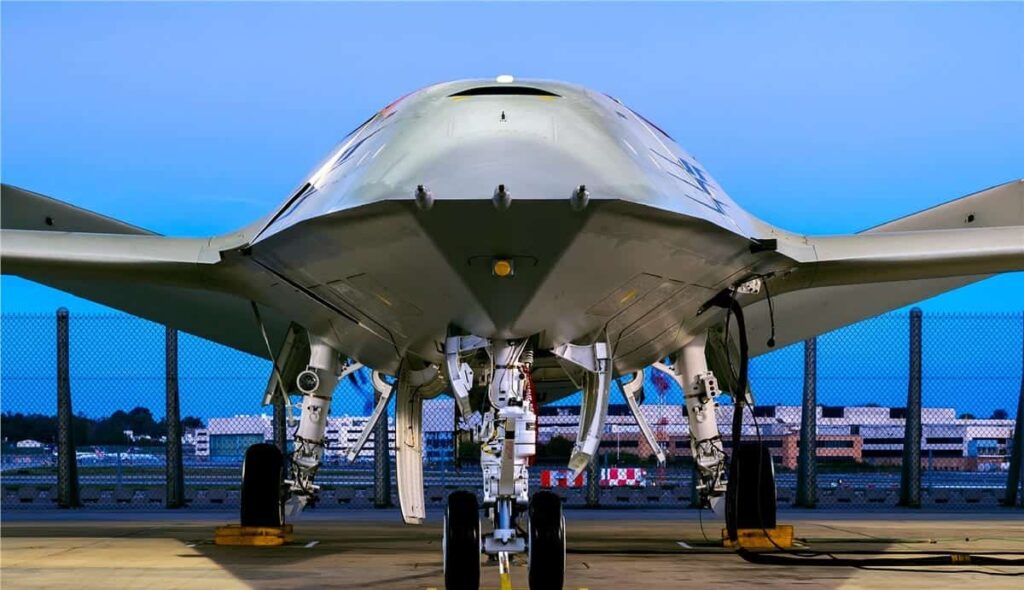 Boeing MQ-25A unmanned refuelling aircraft design