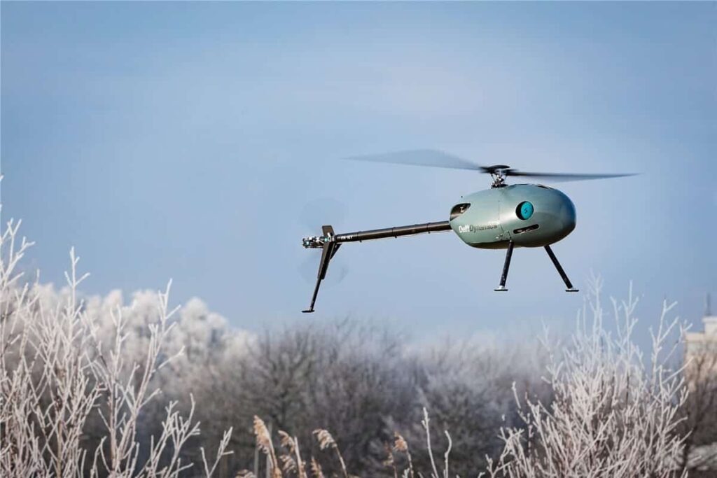 Delft Dynamics unmanned helicopter