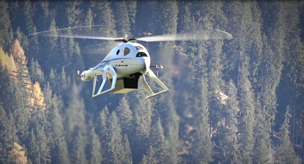 UMS Skeldar R-350 unmanned helicopter