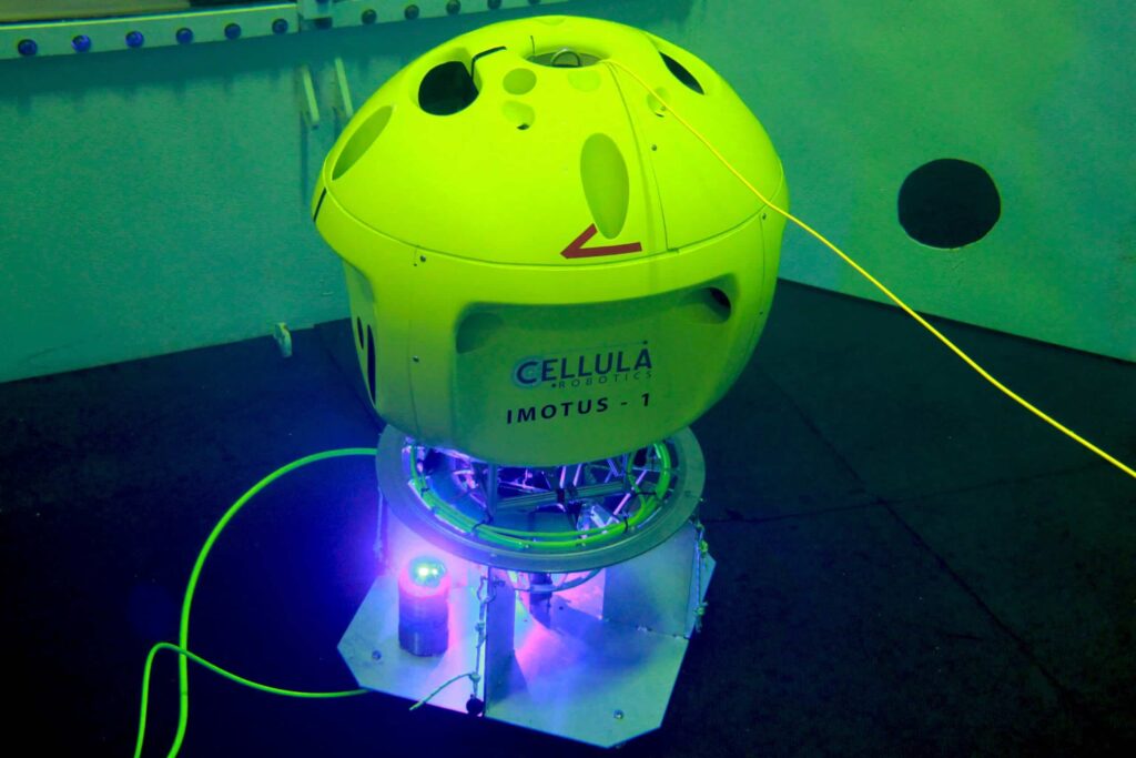 Cellula Robotics hovering autonomous underwater vehicle