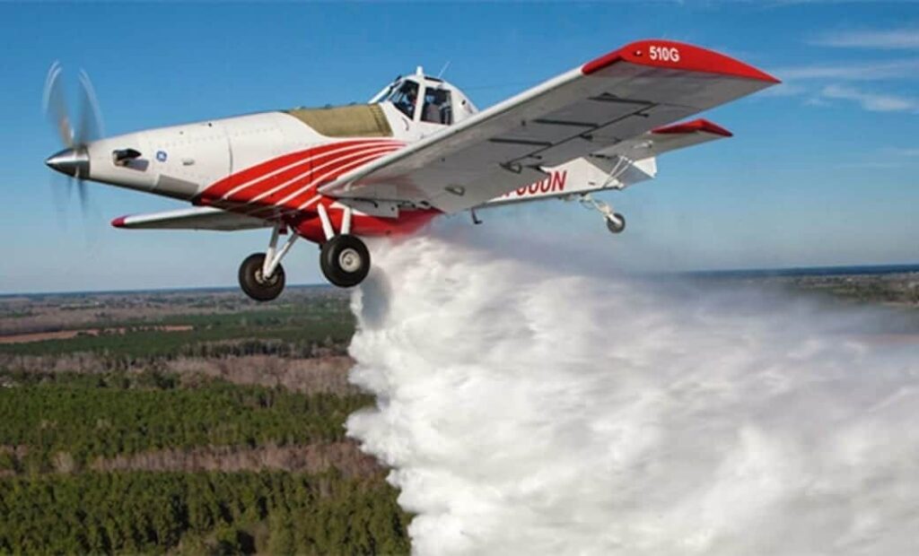 Thrush firefighting aircraft