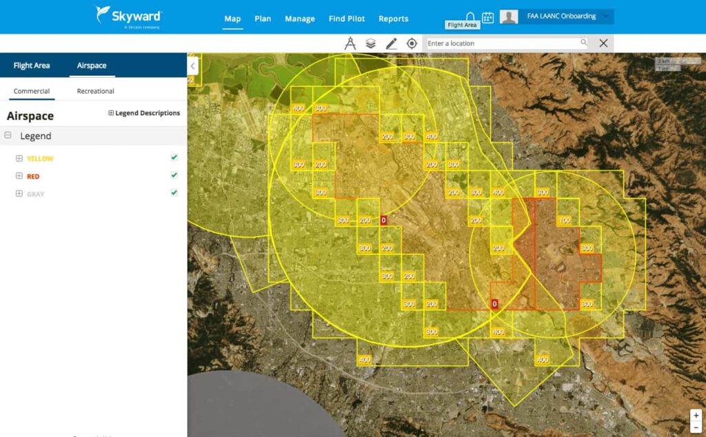 FAA LAANC software