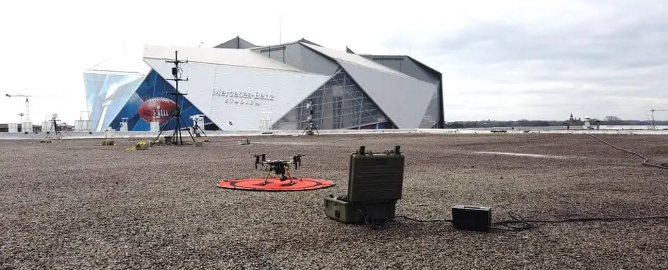 Ligh-T tethered drone station