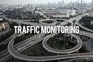 Tethered Drone for Traffic Monitoring