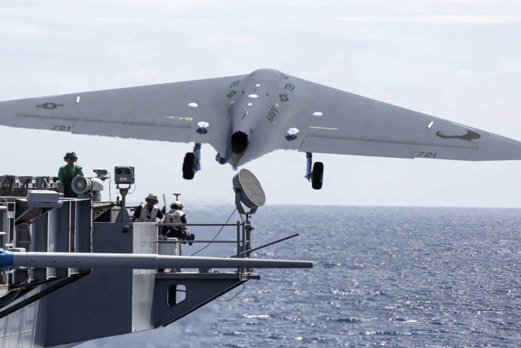 GA-ASI MQ-25 unmanned tanker aircraft