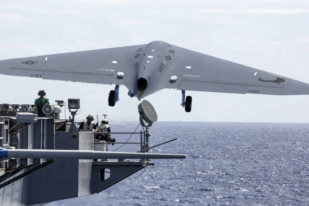 GA-ASI MQ-25 unmanned tanker aircraft