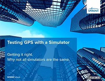 Spirent Testing GPS with a Simulator ebook cover