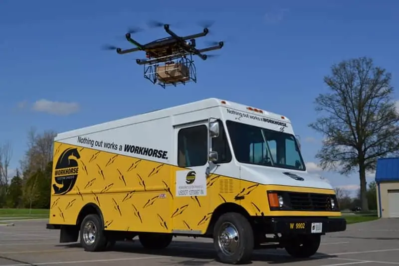 Workhorse Drone Delivery Truck System