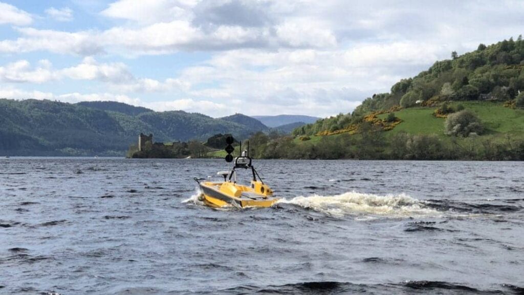 ASV Global USV in Loch Ness