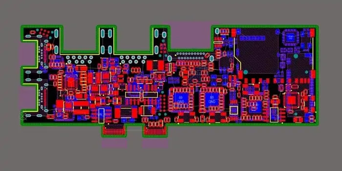 Fine pitch PCB design