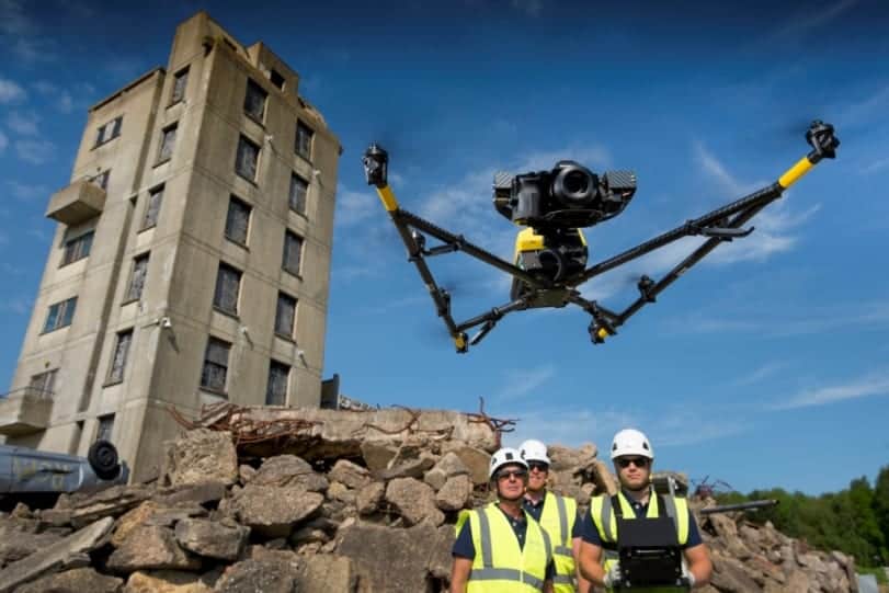 NATS and Sky-Futures drone training course demo
