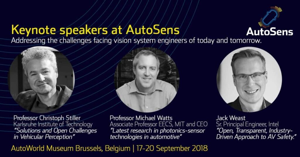 AutoSens Brussels - keynotes