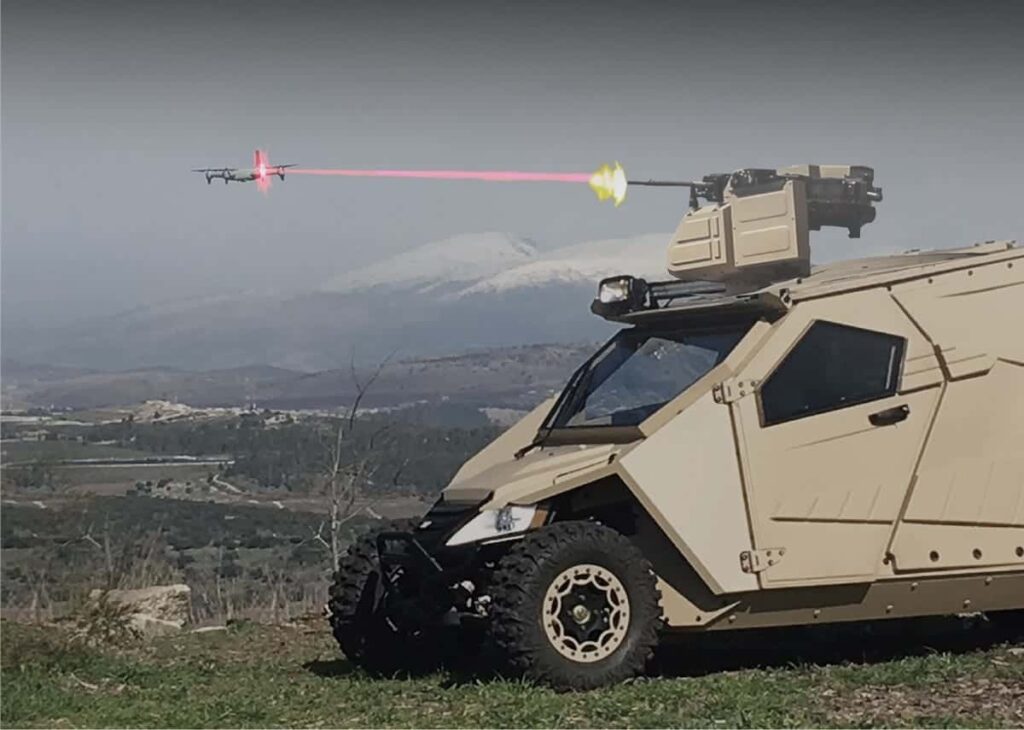 General Robotics Pitbull Counter-Drone Remote Weapon Station