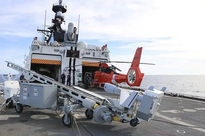 Insitu ScanEagle on Coast Guard ship