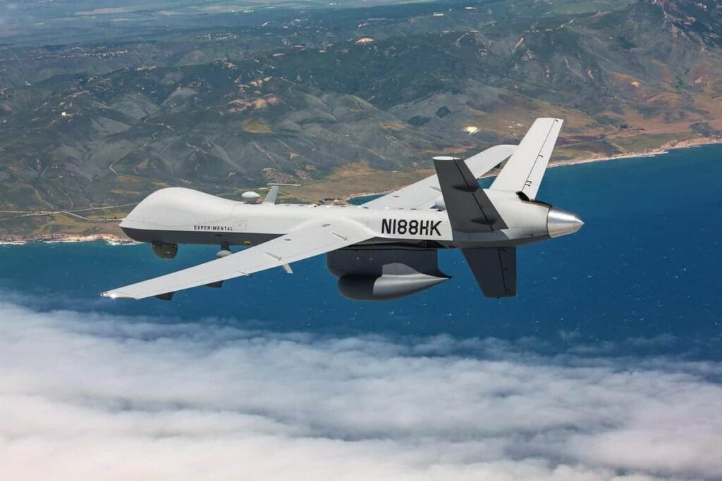 MQ-9B unmanned aircraft