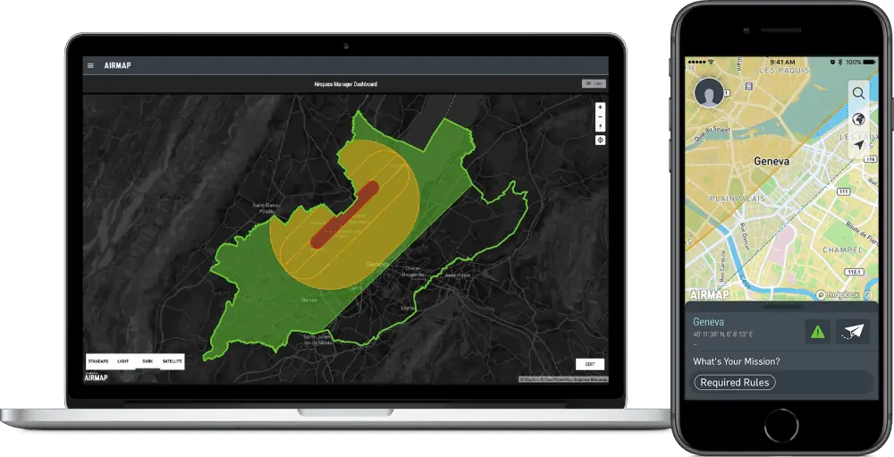 AirMap and Skyguide Swiss U-space services