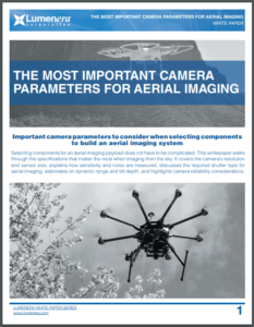 Camera Parameters to Consider for Aerial Imaging