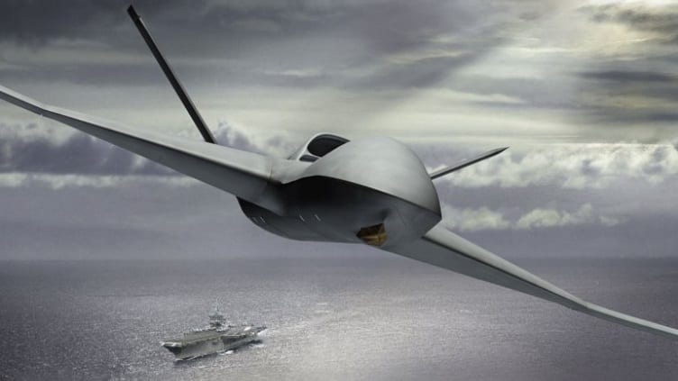 MQ-25 unmanned refuelling aircraft
