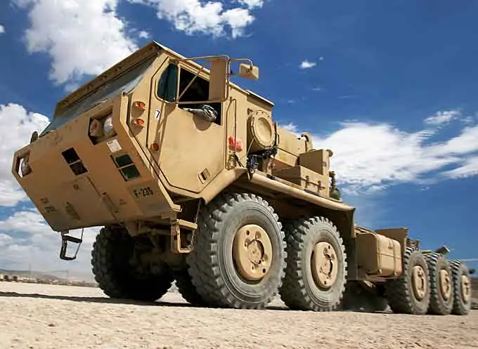 US Army Expedient Leader Follower convoy vehicle