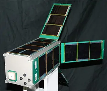 Alta Devices solar cell powered satellite