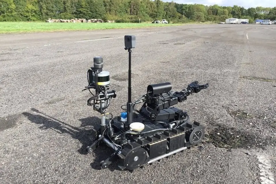 Chemical testing UGV