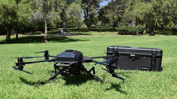 K2 Unmanned systems tethered drone