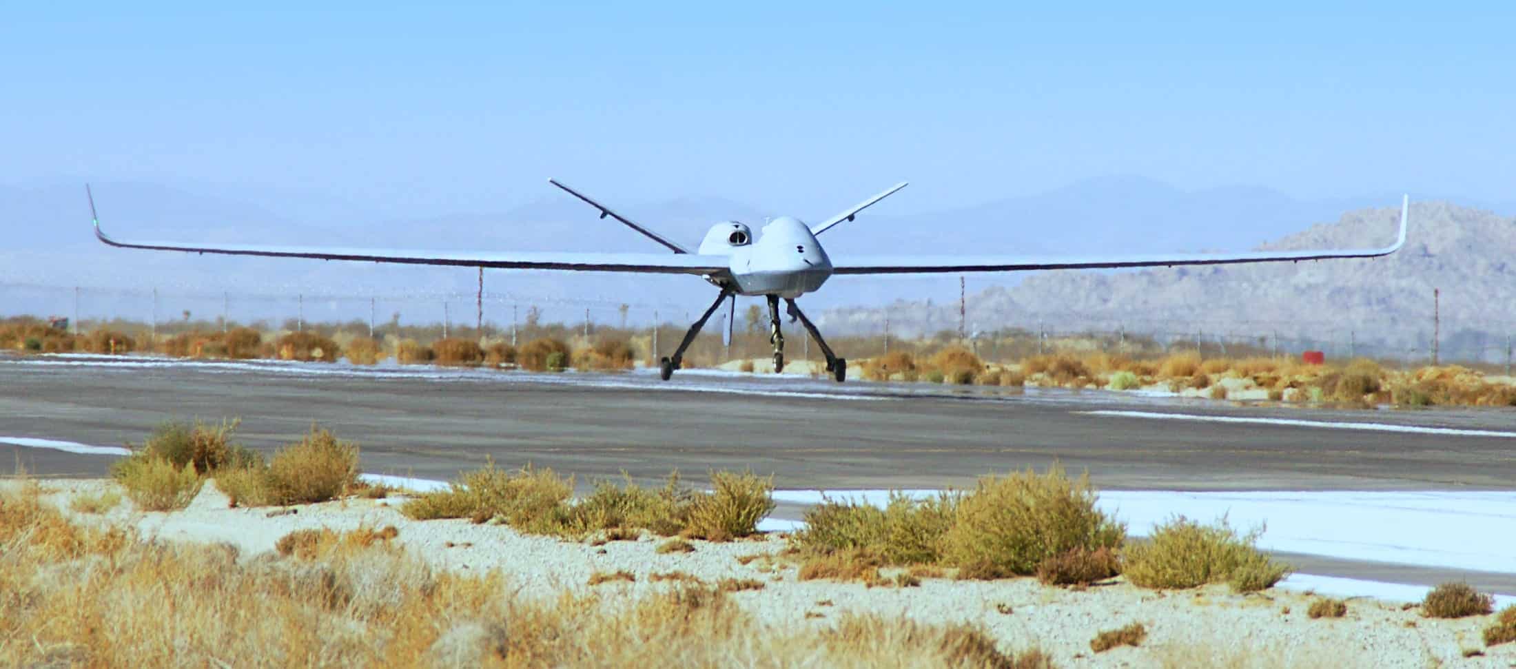 MQ-9 Reaper UAS automated landing