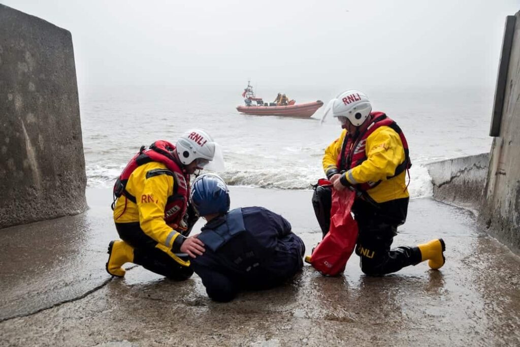 UAVE maritime search and rescue event