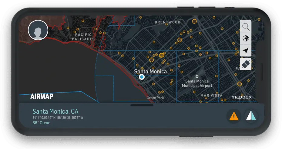 Airmap interface