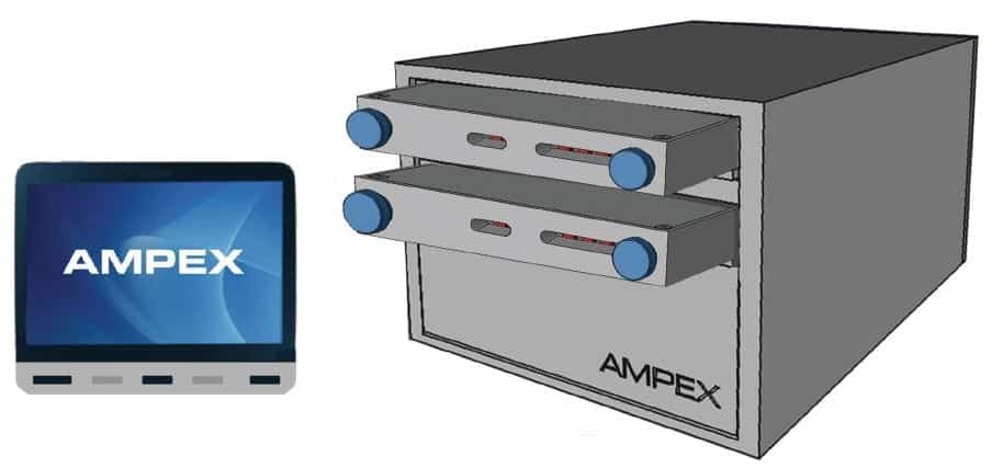 Ampex nano-R data recording system