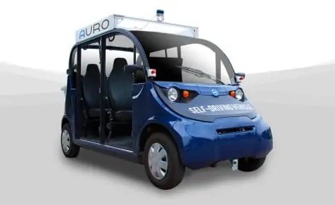 Auro autonomous shuttle