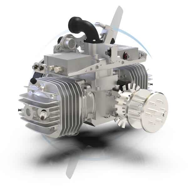 Engines for UAVs & Drones Heavy Fuel, Gasoline & Wankel Rotary UAV