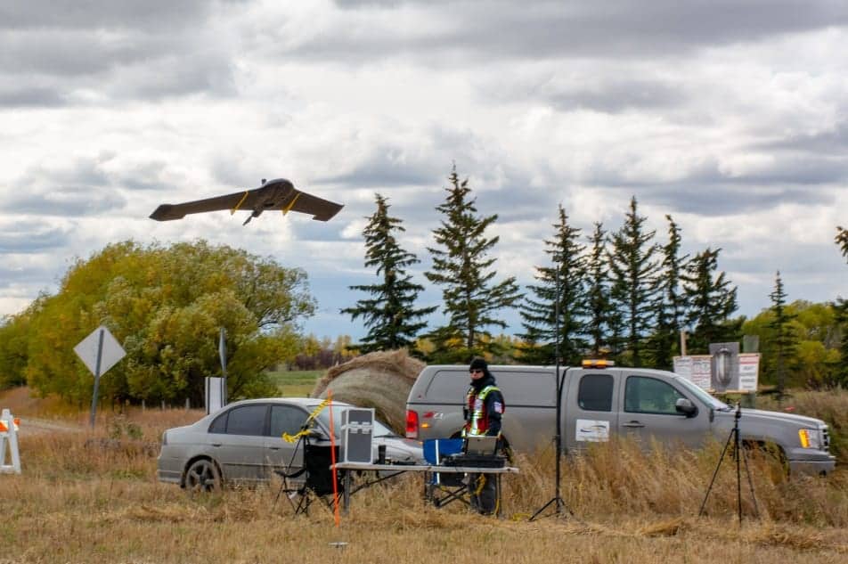 senseFly and IN-FLIGHT Data BVLOS drone project