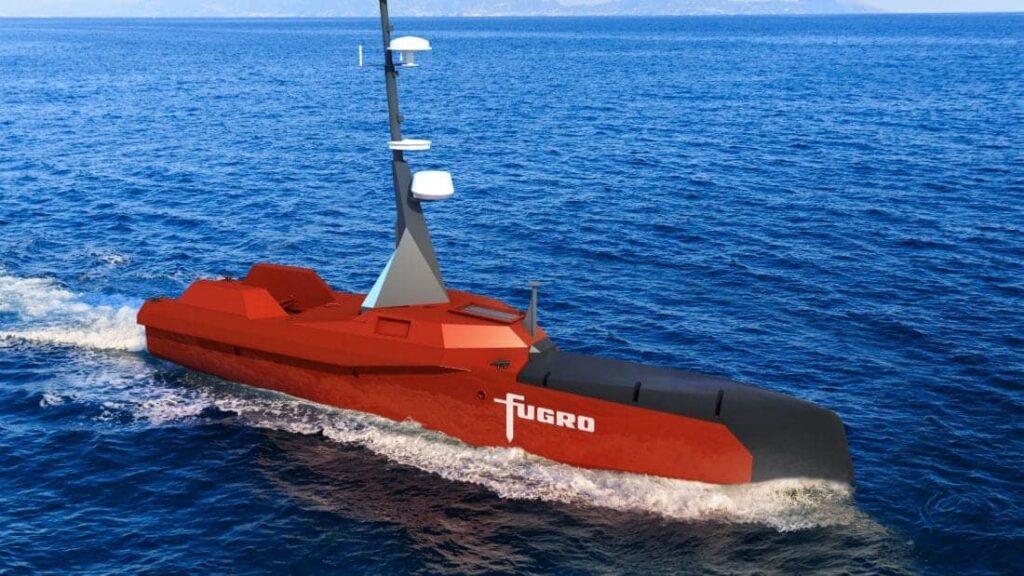 Fugro and L3 ASV unmanned vessel