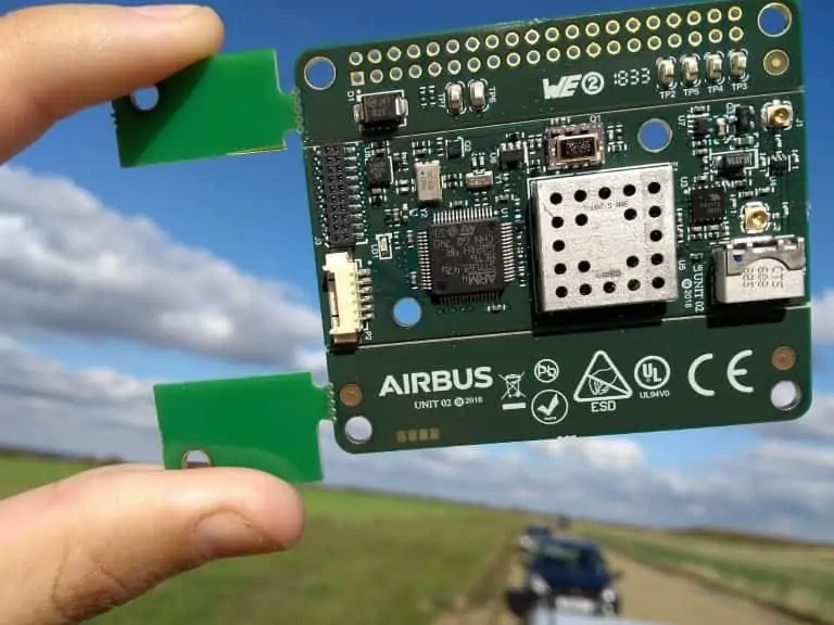 Airbus drone detection device