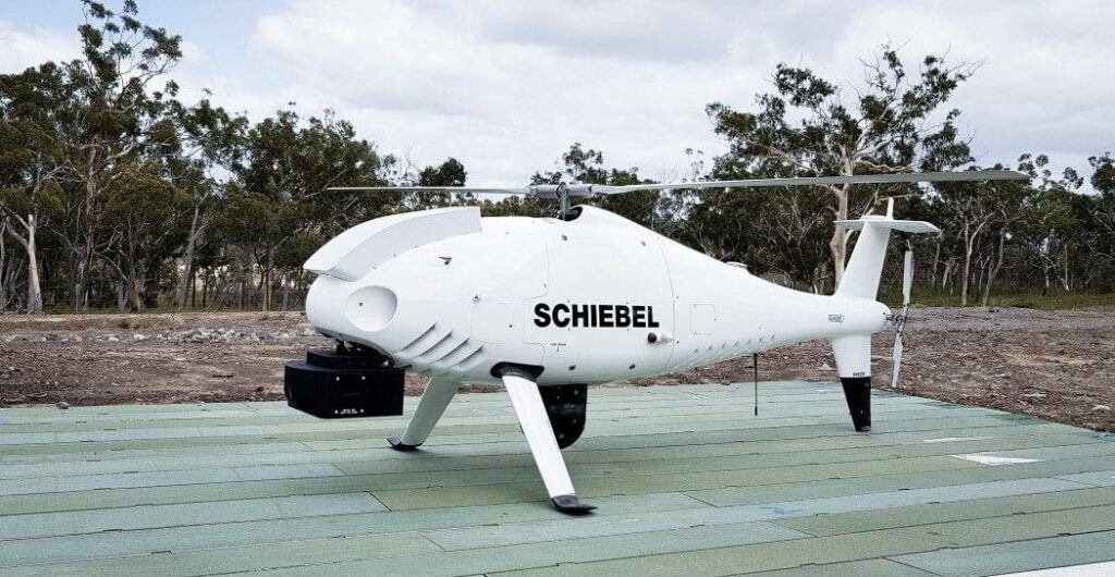 CAMCOPTER S-100 UAS with payloads